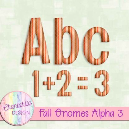 Free alpha in a Fall Gnomes theme