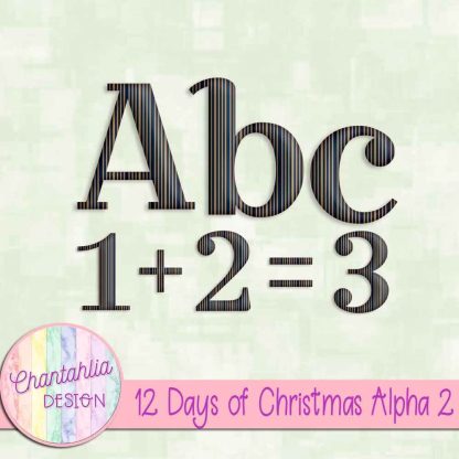 Free alpha in a 12 Days of Christmas theme