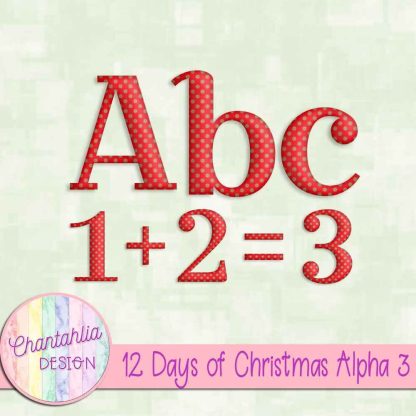 Free alpha in a 12 Days of Christmas theme