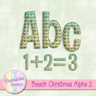 Free alpha in a Beach Christmas theme