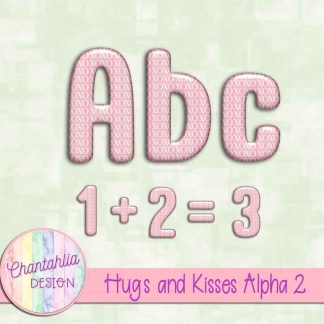 Free Alpha in a Hugs and Kisses theme