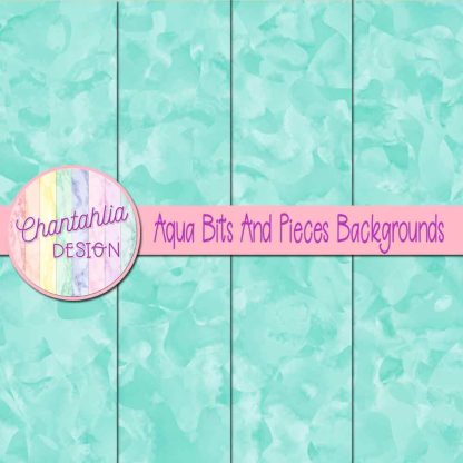 Free aqua bits and pieces backgrounds