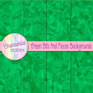 Free green bits and pieces backgrounds