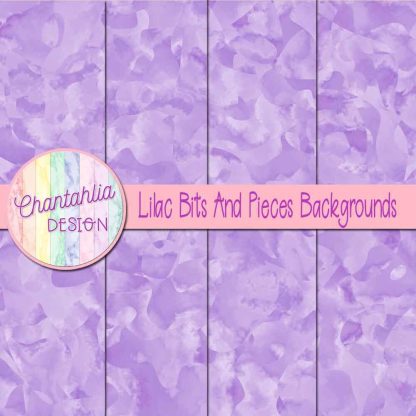 Free lilac bits and pieces backgrounds