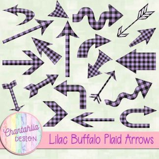 Free lilac buffalo plaid arrows