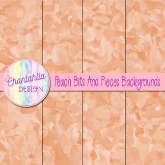 Free peach bits and pieces backgrounds