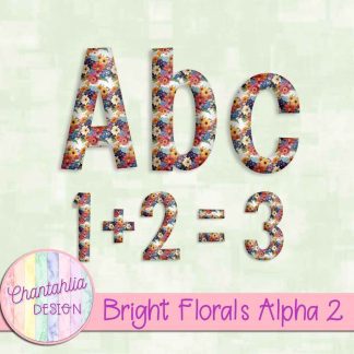 Free alpha in a Bright Florals theme
