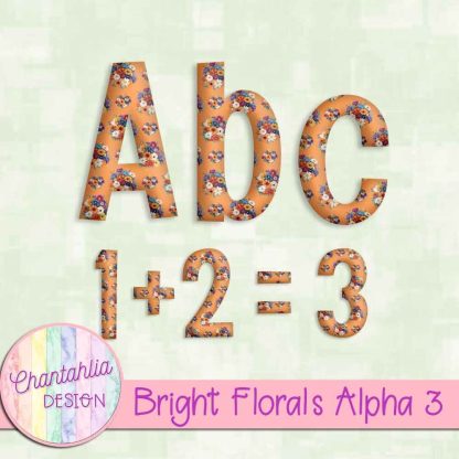 Free alpha in a Bright Florals theme