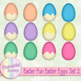 Free Easter eggs in an Easter Fun theme