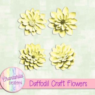 Free daffodil craft flowers