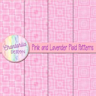 Free pink and lavender plaid patterns
