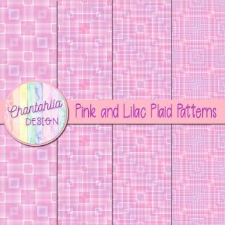 Free pink and lilac plaid patterns