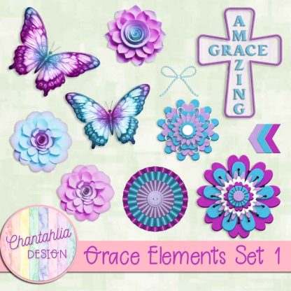 Free design elements in a Grace theme