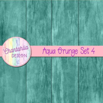 Free aqua grunge digital papers