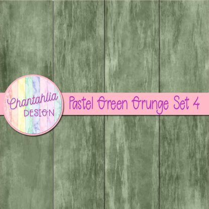 Free pastel green grunge digital papers