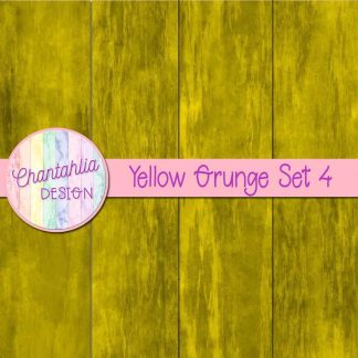 Free yellow grunge digital papers