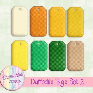 Free tags in a Daffodils theme