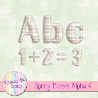 Free alpha in a Spring Florals theme