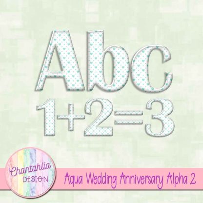 Free aqua wedding anniversary alpha