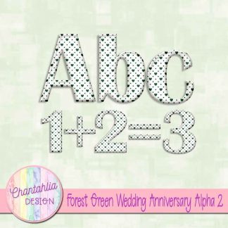 Free forest green wedding anniversary alpha