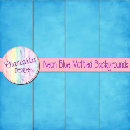 Free neon blue mottled backgrounds
