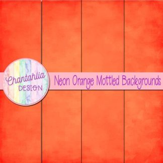 Free neon orange mottled backgrounds