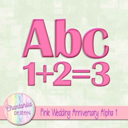 Free pink wedding anniversary alpha