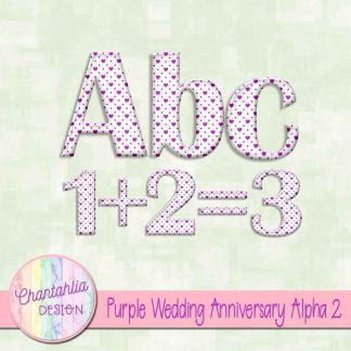 Free purple wedding anniversary alpha