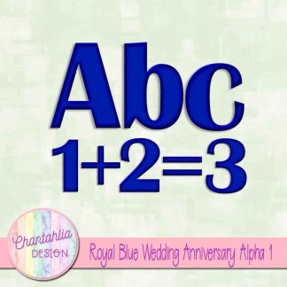 Free royal blue wedding anniversary alpha