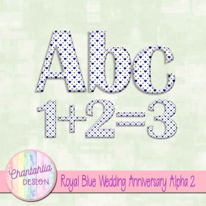 Free royal blue wedding anniversary alpha