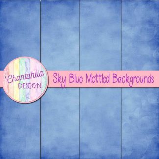 Free sky blue mottled backgrounds