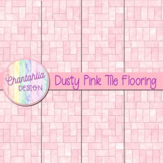 Free dusty pink tile flooring digital papers