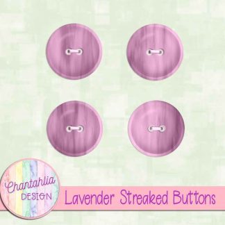 Free lavender streaked buttons