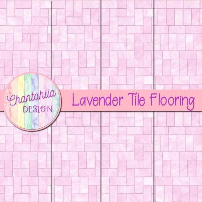 Free lavender tile flooring digital papers