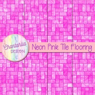 Free neon pink tile flooring digital papers