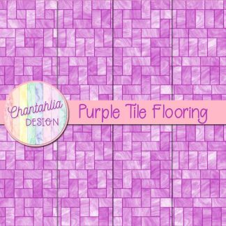 Free purple tile flooring digital papers