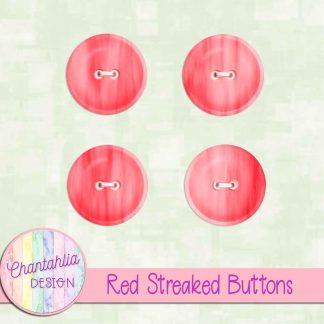 Free red streaked buttons
