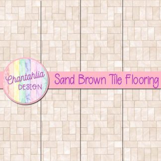 Free sand brown tile flooring digital papers