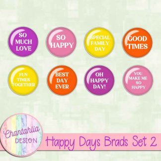 Free brads in a Happy Days theme