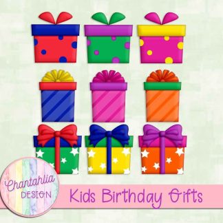 Free gifts in a Kids Birthday theme