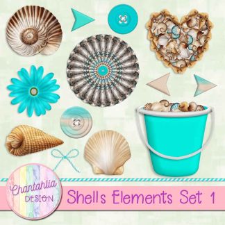 Free design elements in a Shells theme