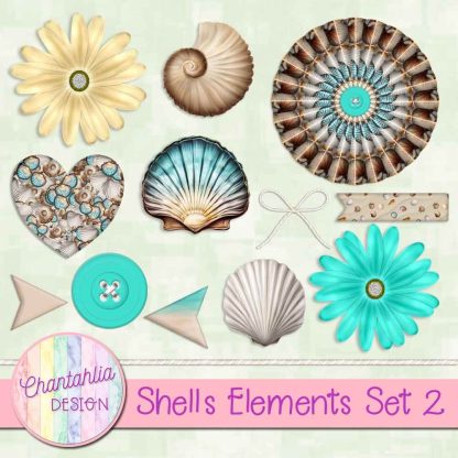 Free design elements in a Shells theme