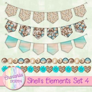 Free design elements in a Shells theme