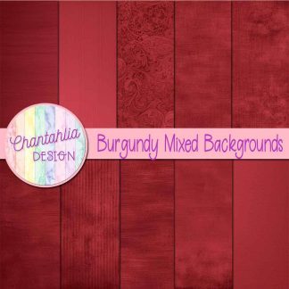 Free burgundy mixed backgrounds digital papers