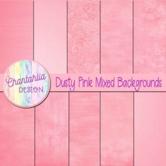 Free dusty pink mixed backgrounds digital papers