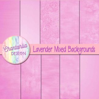 Free lavender mixed backgrounds digital papers