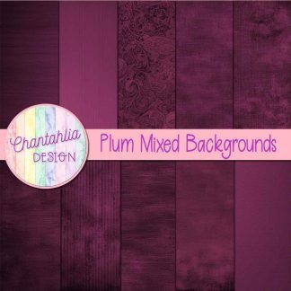 Free plum mixed backgrounds digital papers