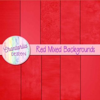 Free red mixed backgrounds digital papers