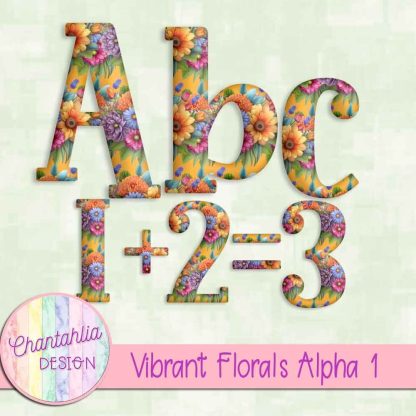 Free alpha in a Vibrant Florals theme