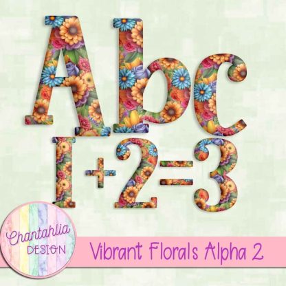 Free alpha in a Vibrant Florals theme